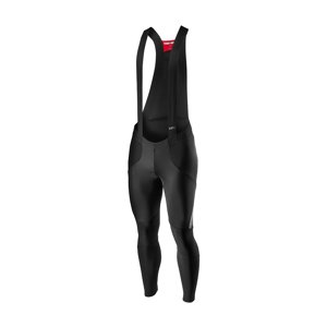 CASTELLI Cyklistické kalhoty dlouhé s laclem - SORPASSO RoS WINTER - černá L