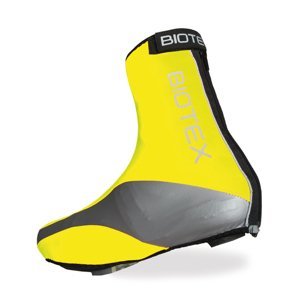 BIOTEX Cyklistické návleky na tretry - RAIN - žlutá/stříbrná