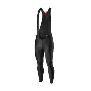 CASTELLI Cyklistické kalhoty dlouhé s laclem - SORPASSO RoS WINTER - černá