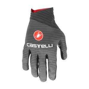 CASTELLI Cyklistické rukavice dlouhoprsté - CW 6.1 CROSS - černá 2XL