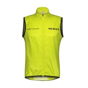 SCOTT Cyklistická vesta - RC TEAM WB - žlutá XL
