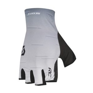 SCOTT Cyklistické rukavice krátkoprsté - RC PRO - bílá/černá XL