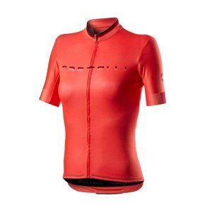 CASTELLI Cyklistický dres s krátkým rukávem - GRADIENT LADY - růžová