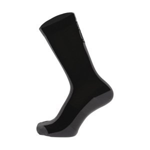 SANTINI Cyklistické ponožky klasické - PURO - černá 44-47