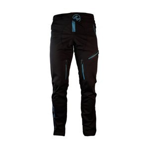 HAVEN Cyklistické kalhoty dlouhé bez laclu - ENERGIZER POLAR - modrá/černá 2XL