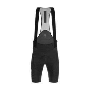 SANTINI Cyklistické kalhoty krátké s laclem - TONO DINAMO - černá L
