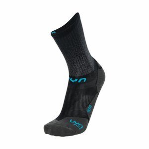 UYN Cyklistické ponožky klasické - AERO - černá 42-44