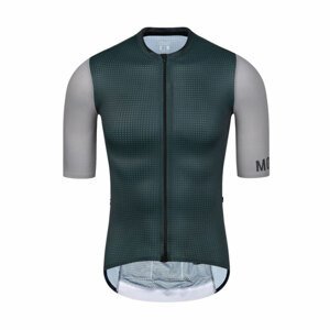 MONTON Cyklistický dres s krátkým rukávem - CHECHEN - zelená L