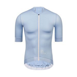 MONTON Cyklistický dres s krátkým rukávem - TRAVELER MAX - modrá S