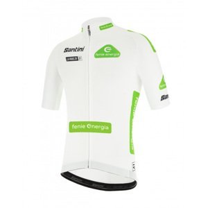 SANTINI Cyklistický dres s krátkým rukávem - LA VUELTA 2021 - bílá XL