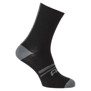 AGU Cyklistické ponožky klasické - WINTER MERINO - černá