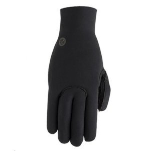 AGU Cyklistické rukavice dlouhoprsté - ESSENTIAL NEOPREEN - černá XL