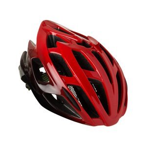 AGU Cyklistická přilba - STRATO - černá/červená (58–62 cm)