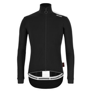 SANTINI Cyklistická zateplená bunda - VEGA MULTI WINTER - černá