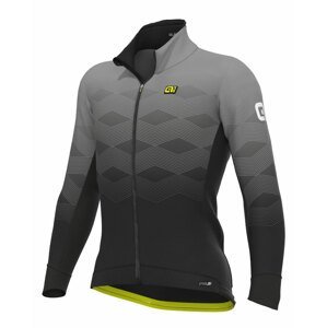 ALÉ Cyklistická zateplená bunda - PR-R MAGNITUDE - černá/šedá XL