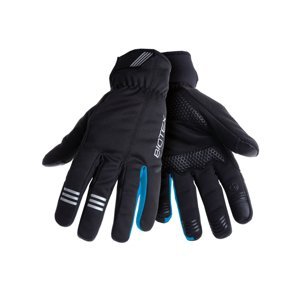 BIOTEX Cyklistické rukavice dlouhoprsté - EXTRAWINTER - modrá/černá S