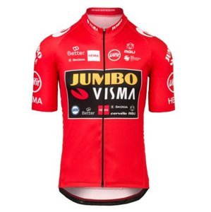 AGU Cyklistický dres s krátkým rukávem - LA VUELTA WINNER '21 - červená XS