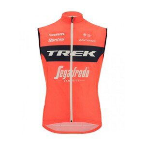 SANTINI Cyklistická vesta - TREK SEGAFREDO 2022 - bílá/červená/růžová 2XL