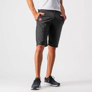 CASTELLI Cyklistické kalhoty krátké bez laclu - MILANO - černá 3XL