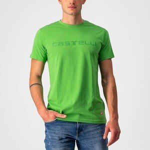 CASTELLI Cyklistické triko s krátkým rukávem - SPRINTER TEE - zelená XL
