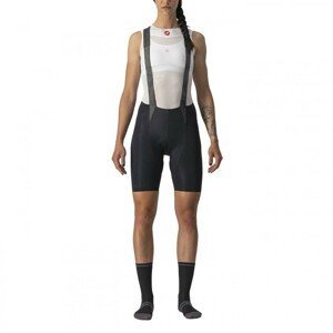 CASTELLI Cyklistické kalhoty krátké s laclem - FREE AERO RC LADY - černá XL