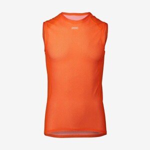 POC Cyklistické triko bez rukávů - ESSENTIAL LAYER - oranžová XL