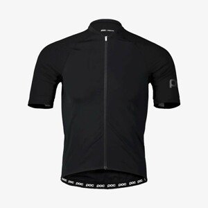 POC Cyklistický dres s krátkým rukávem - AERO-LITE ROAD - černá L