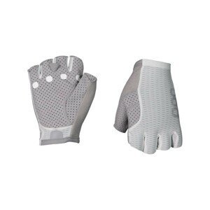 POC Cyklistické rukavice krátkoprsté - AGILE - bílá/šedá M