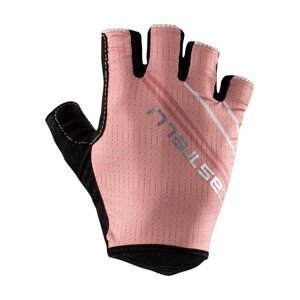 CASTELLI Cyklistické rukavice krátkoprsté - DOLCISSIMA 2 LADY - růžová/černá