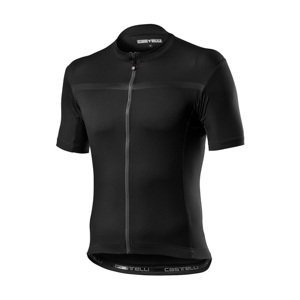CASTELLI Cyklistický dres s krátkým rukávem - CLASSIFICA - černá S