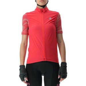 UYN Cyklistická vesta - ULTRALIGHT WIND LADY - růžová/černá XL