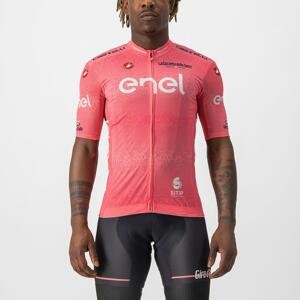 CASTELLI Cyklistický dres s krátkým rukávem - GIRO D'ITALIA 2022 - růžová 2XL