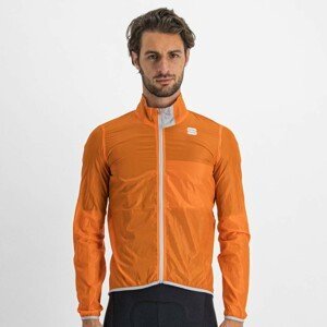 SPORTFUL Cyklistická větruodolná bunda - HOT PACK EASYLIGHT - oranžová 2XL