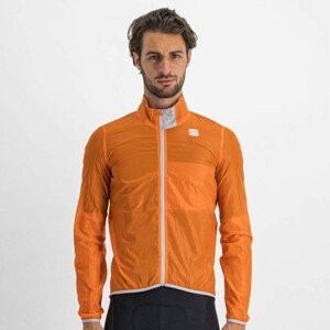 SPORTFUL Cyklistická větruodolná bunda - HOT PACK EASYLIGHT - oranžová 3XL