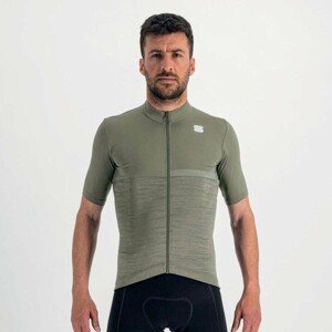 SPORTFUL Cyklistický dres s krátkým rukávem - GIARA - zelená L