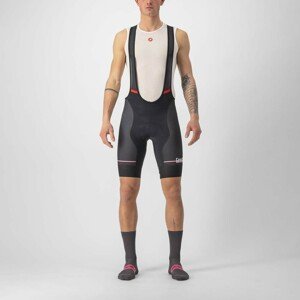 CASTELLI Cyklistické kalhoty krátké s laclem - GIRO D'ITALIA 2023 - černá L