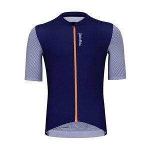 HOLOKOLO Cyklistický dres s krátkým rukávem - GLAD ELITE - modrá 2XL