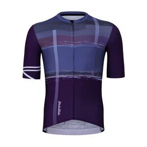 HOLOKOLO Cyklistický dres s krátkým rukávem - EUPHORIC ELITE - fialová 6XL