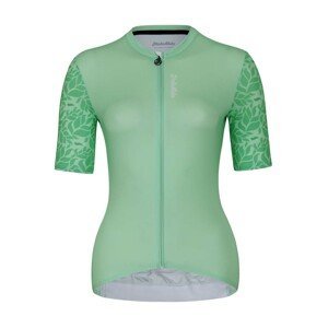 HOLOKOLO Cyklistický dres s krátkým rukávem - FRESH ELITE LADY - zelená 2XL