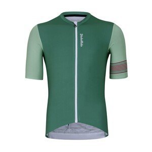 HOLOKOLO Cyklistický dres s krátkým rukávem - KIND ELITE - světle zelená M