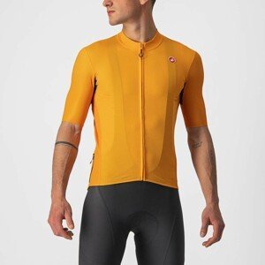 CASTELLI Cyklistický dres s krátkým rukávem - ENDURANCE ELITE - oranžová L