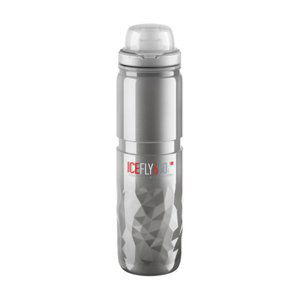 ELITE Cyklistická láhev na vodu - ICE FLY 650 ml - transparentní