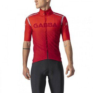 CASTELLI Cyklistický dres s krátkým rukávem - GABBA ROS SPECIAL  - červená L