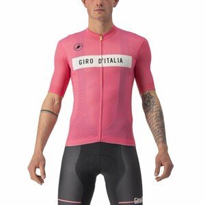 CASTELLI Cyklistický dres s krátkým rukávem - GIRO D'ITALIA 2022 - růžová 2XL
