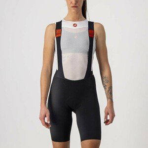 CASTELLI Cyklistické kalhoty krátké s laclem - PREMIO W LADY - černá M