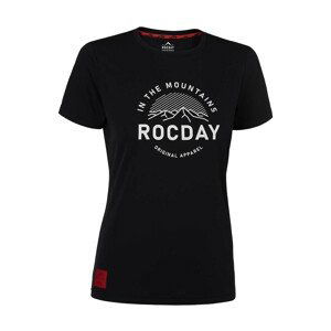 ROCDAY Cyklistický dres s krátkým rukávem - MONTY LADY - černá L