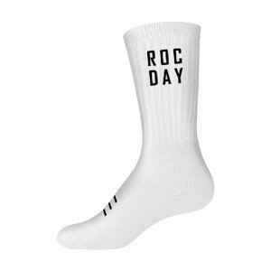 ROCDAY Cyklistické ponožky klasické - PARK - bílá S-M