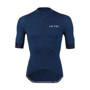 LE COL Cyklistický dres s krátkým rukávem - PRO JERSEY II - modrá L