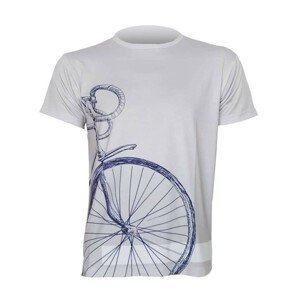 NU. BY HOLOKOLO Cyklistické triko s krátkým rukávem - CREATIVE - šedá/vícebarevná M