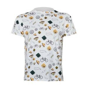 NU. BY HOLOKOLO Cyklistické triko s krátkým rukávem - SPORTIVE - vícebarevná/bílá 2XL